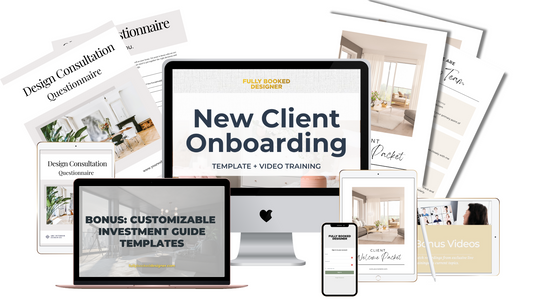 New Client Onboarding Pack for Interior Designers